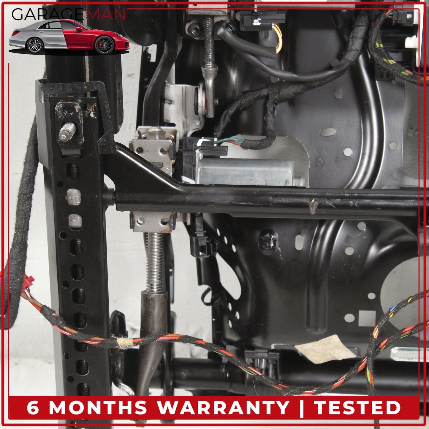 2012-2018 Audi A6 A7 Front Right Side Seat Track Rail Frame w/ Motor OEM