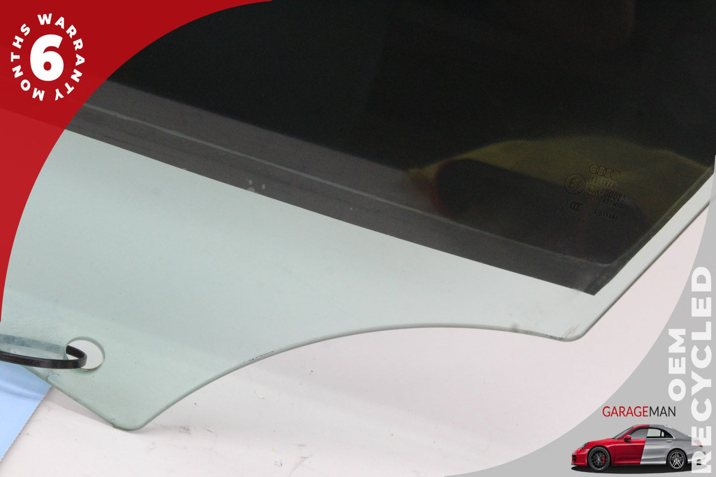 2012-2018 Audi A6 S6 Front Left Driver Side Door Window Glass 43R00083 OEM