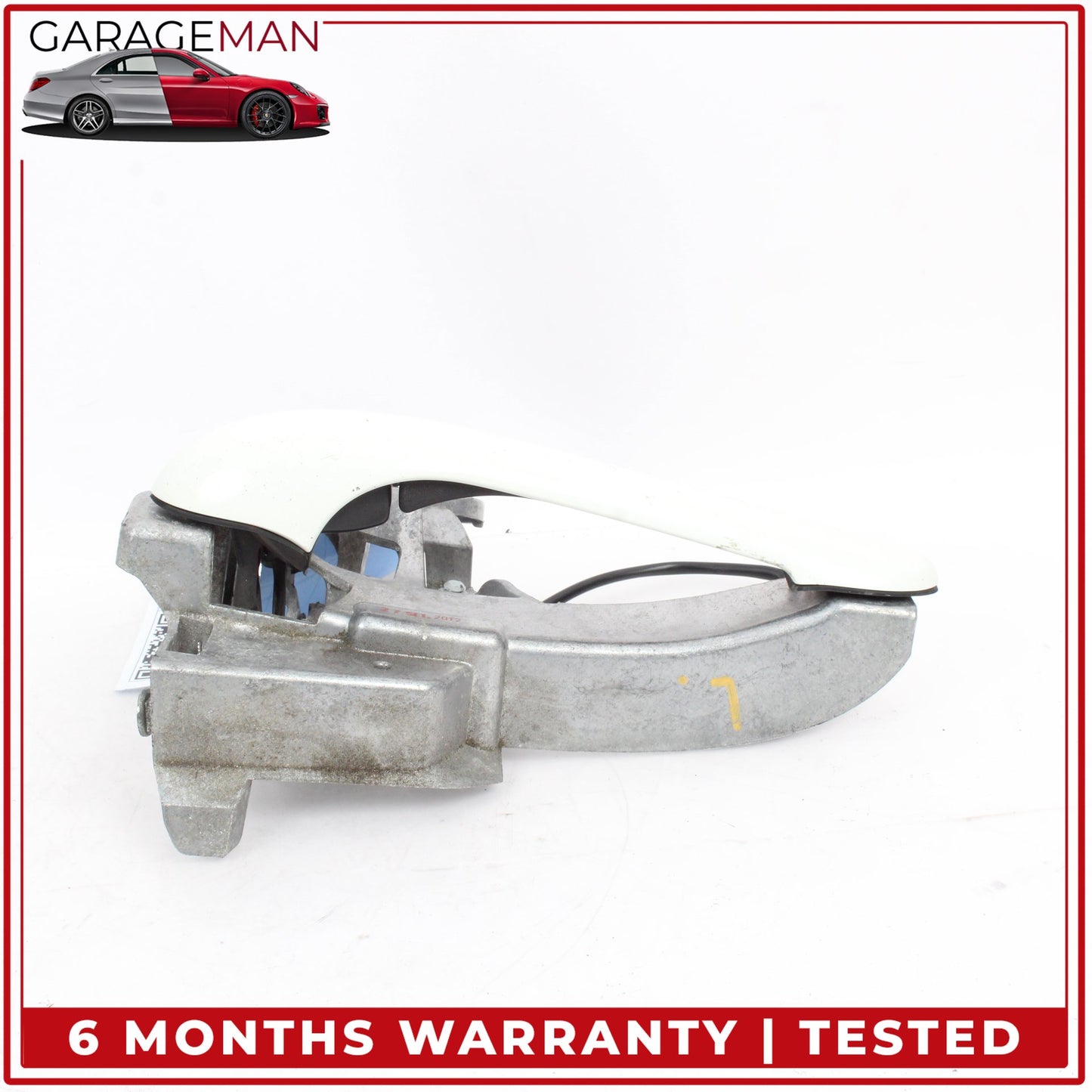 2008-2019 Maserati GranTurismo M145 Front Left Exterior Door Handle White OEM