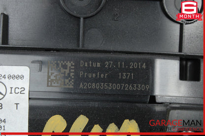 2015-2018 Mercedes-Benz C300 W205 Speedometer 2059000716