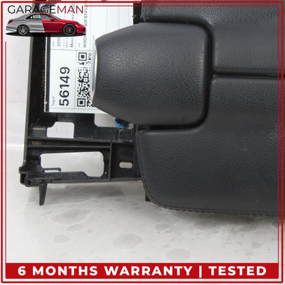 2010-2016 Mercedes W212 E400 Front Center Console Armrest Arm Rest Black OEM