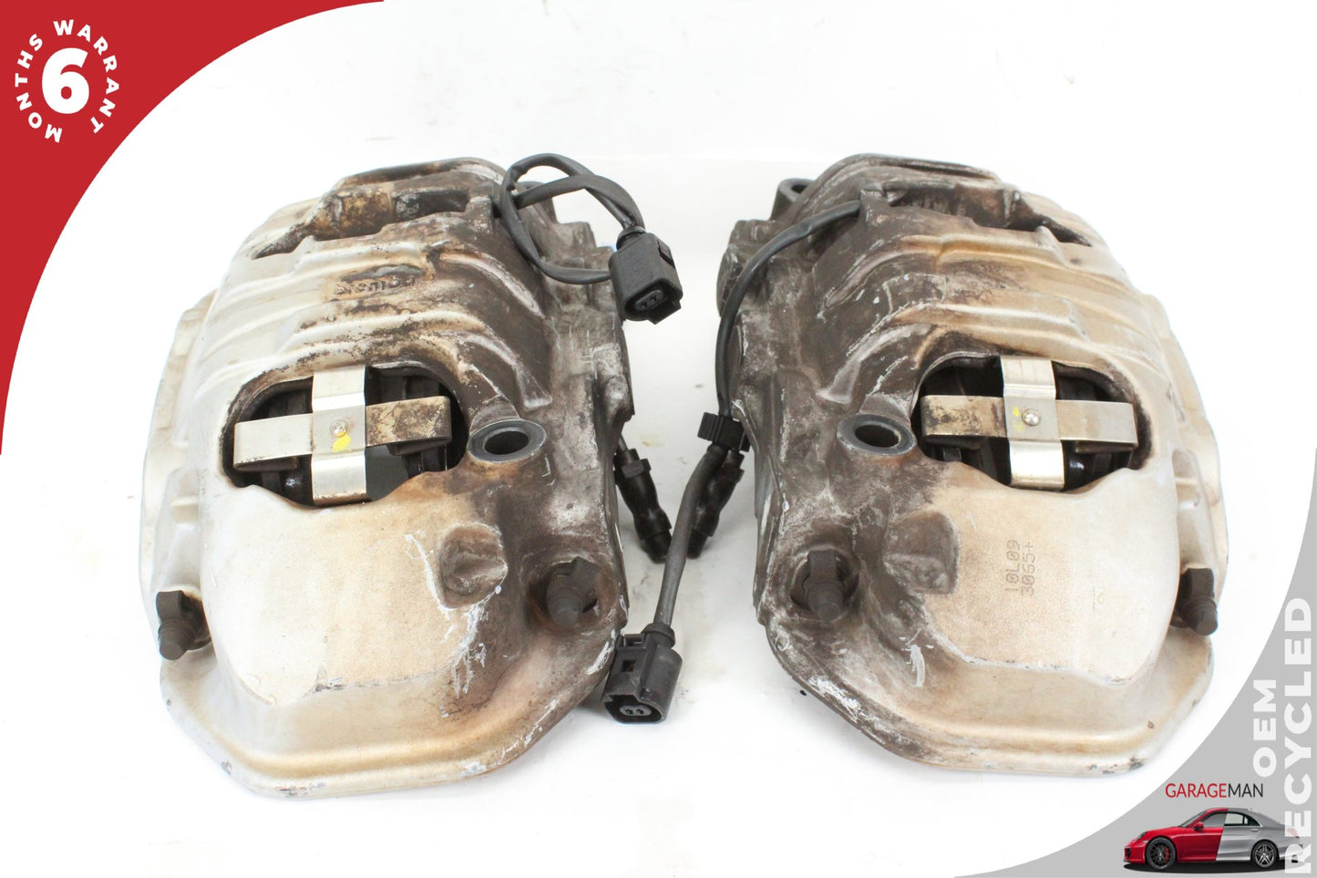 2010-2023 Porsche Panamera Sedan Front Left and Right Side Brake Caliper Set 7PP815123
