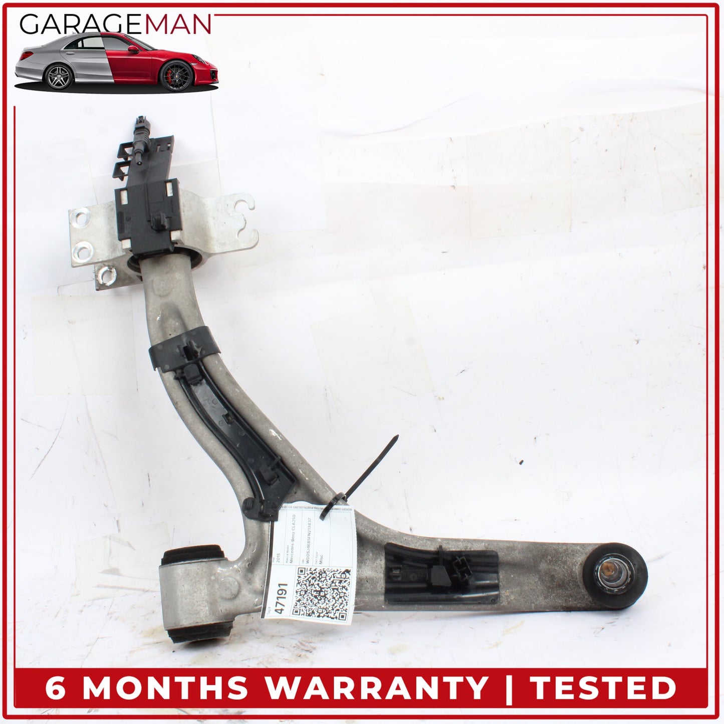 2014-2019 Mercedes W117 CLA250 Front Left Side Lower Control Arm 2465462980 OEM