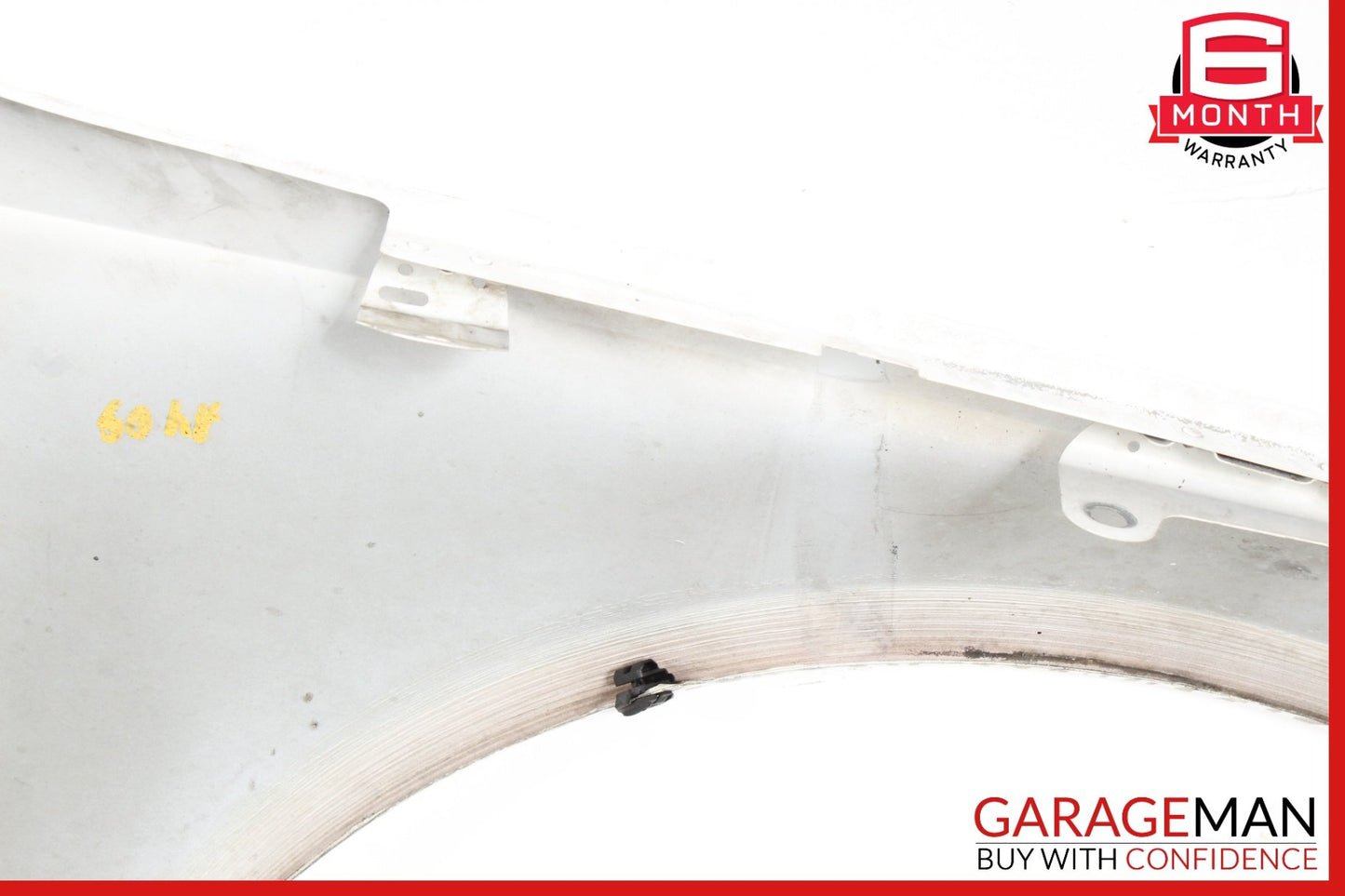2009-2012 Audi A4 S4 Front Left Driver Side Fender Panel White 8K0821105A OEM