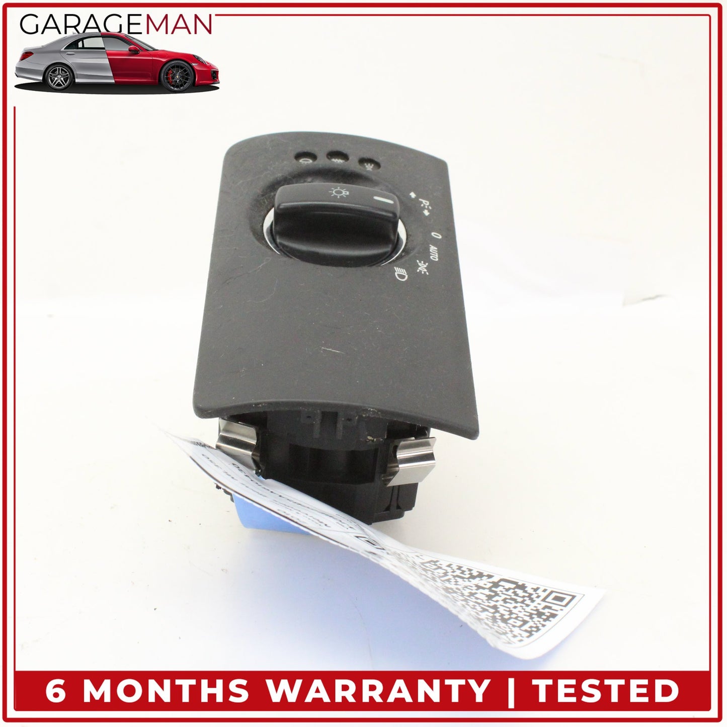 2006-2013 Mercedes W164 ML350 Front Left Headlight Control Switch w/ Trim OEM