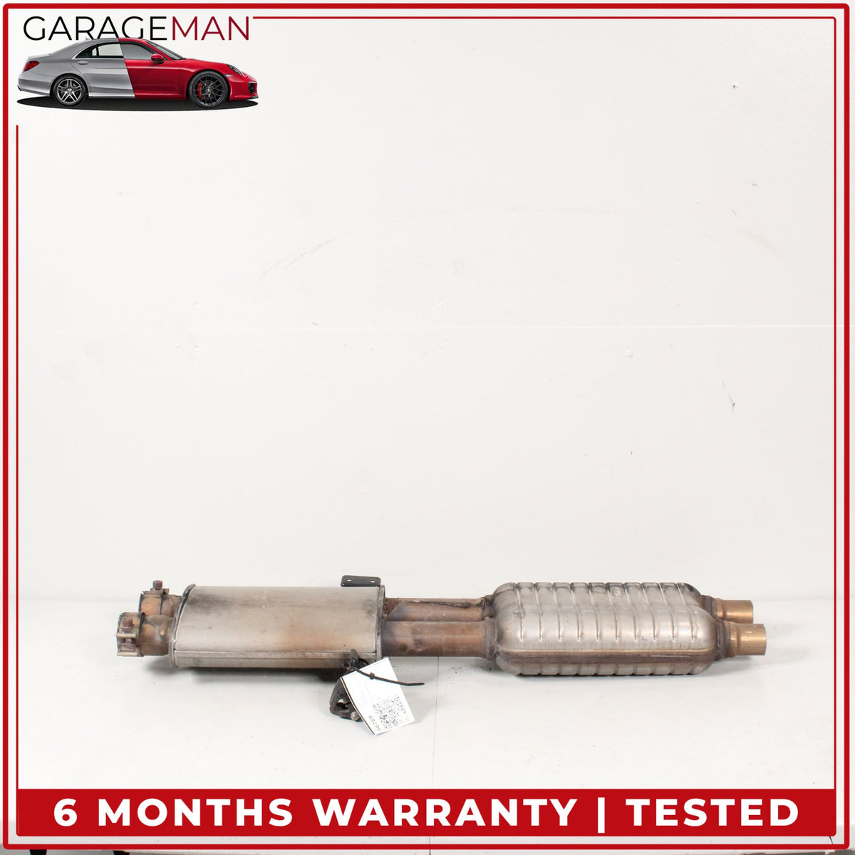 2014-2019 Range Rover L405 3.0L Exhaust Center Muffler Resonator DPLA5212AC OEM
