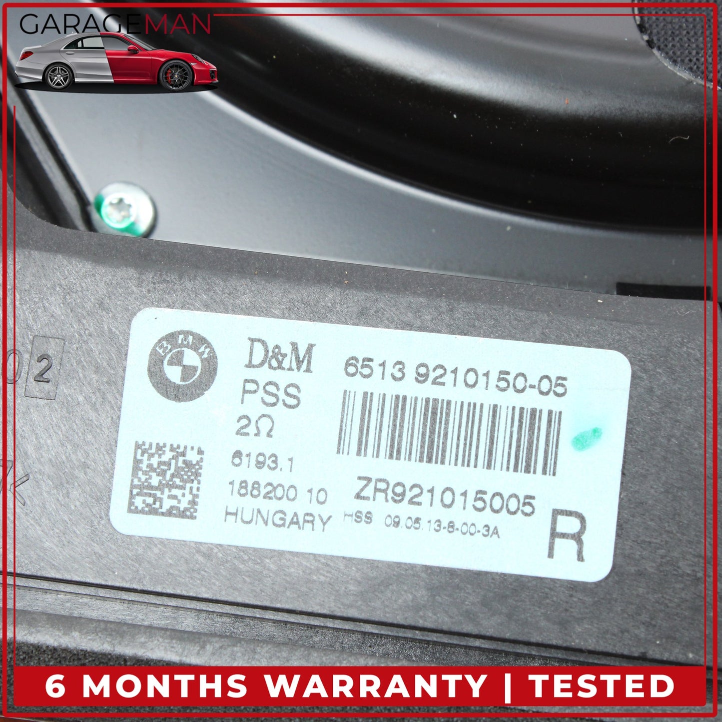 2012-2018 BMW 320i xDrive Front Left and Right Underseat Subwoofer Speaker OEM