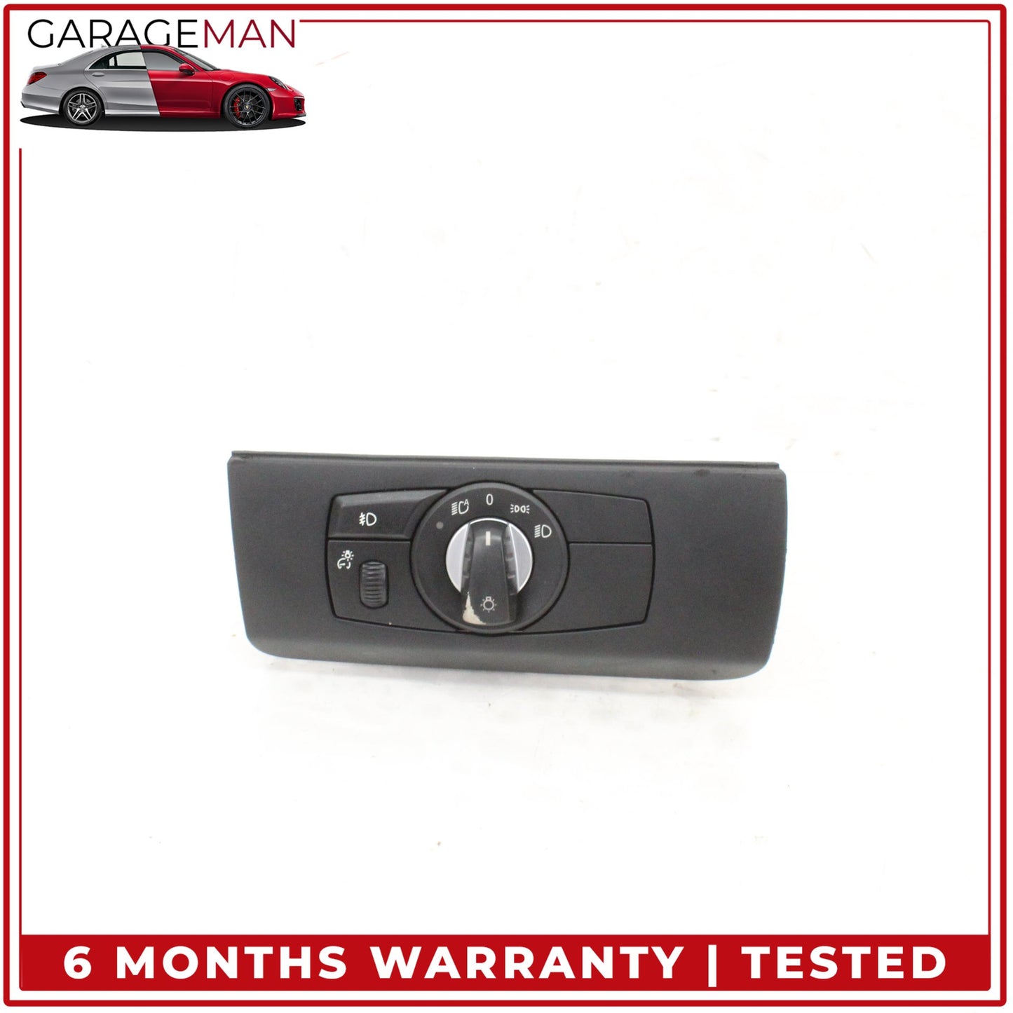 2007-2014 BMW X5 X6 Front Left Head Light Fog Light Control Switch 9134728 OEM