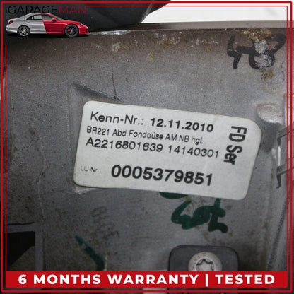 2007-2013 Mercedes W221 S400 Rear Center Console AC Air Vent Trim 2216801639 OEM