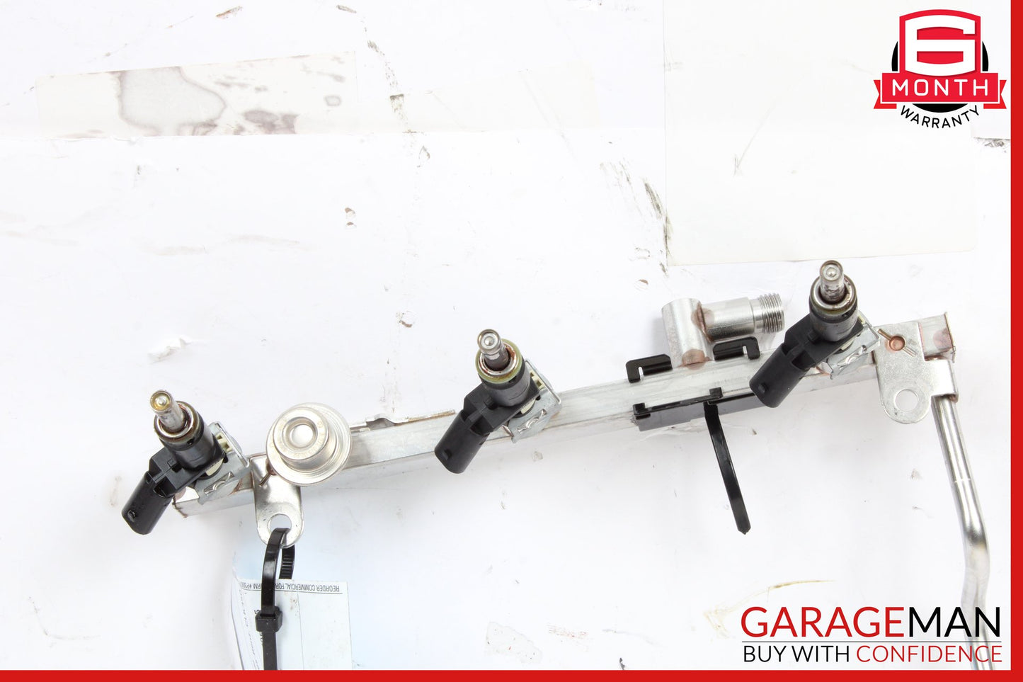 2006-2011 Mercedes W209 CLK350 Fuel Injector Rail w/ Injectors 2720700995 OEM