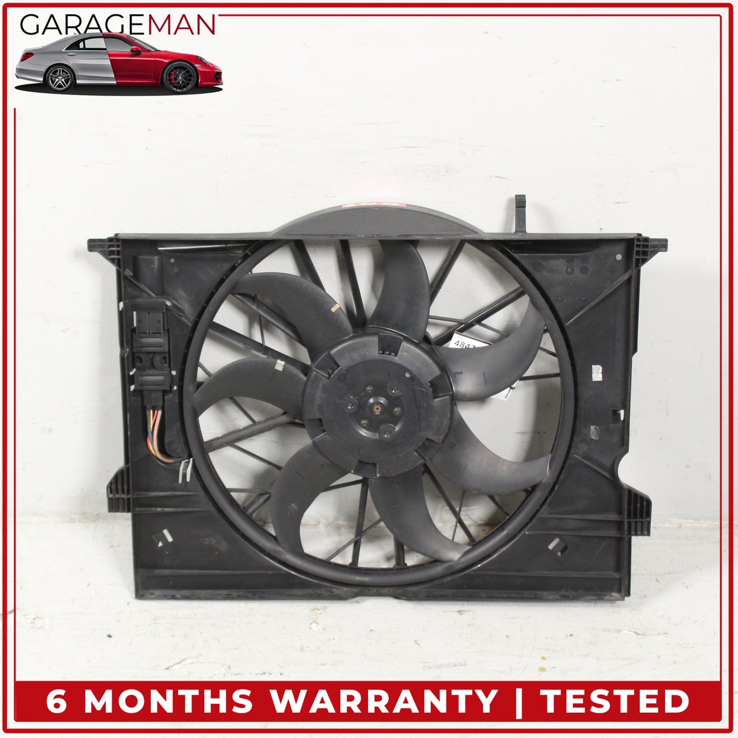 2006-2011 Mercedes-Benz CLS500 W219 Engine Radiator Fan Shroud Motor 2115001693 OEM
