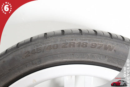 2016-2023 Audi TT Wheel Rim w/ Tire Twin 5 Spoke 8.5JX18H2 ET50 8S0601025E OEM