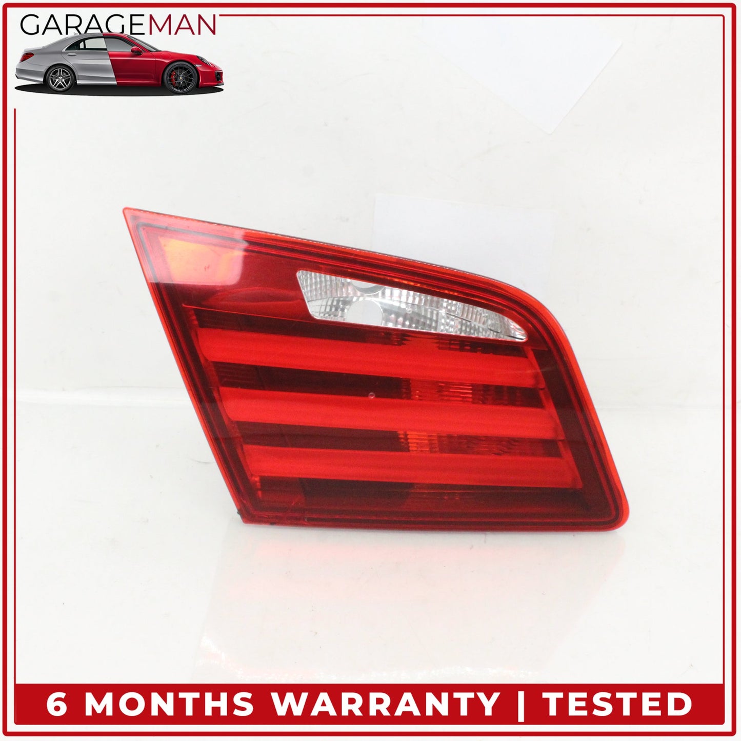 2011-2013 BMW 550i Rear Left Driver Side LED Inner Tail Light Lamp 7203225 OEM