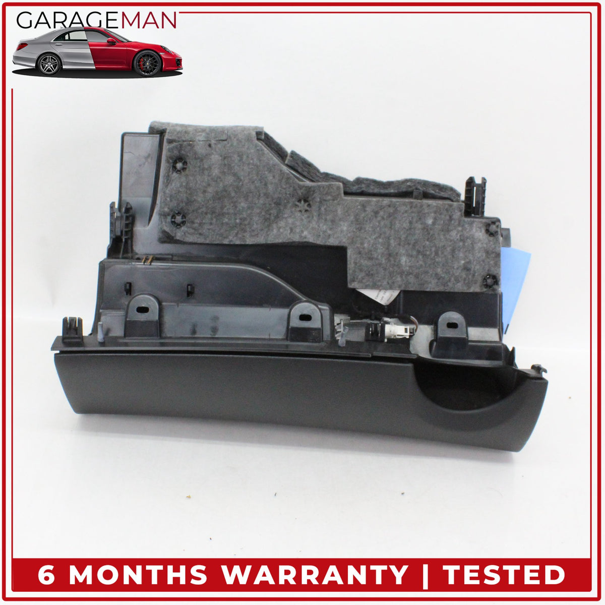2015-2020 Mercedes W205 C300 Glove Box Storage Compartment Black 2056801091 OEM