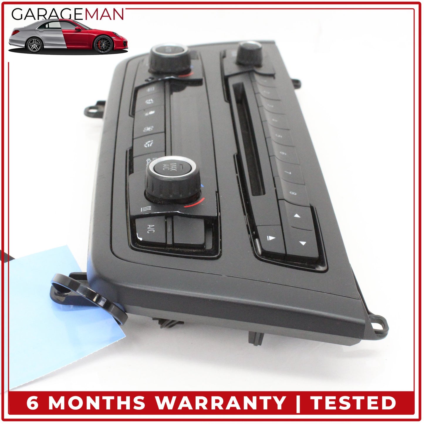 2012-2018 BMW 328d A/C Climate Control Operating Audio Unit Panel Assembly
