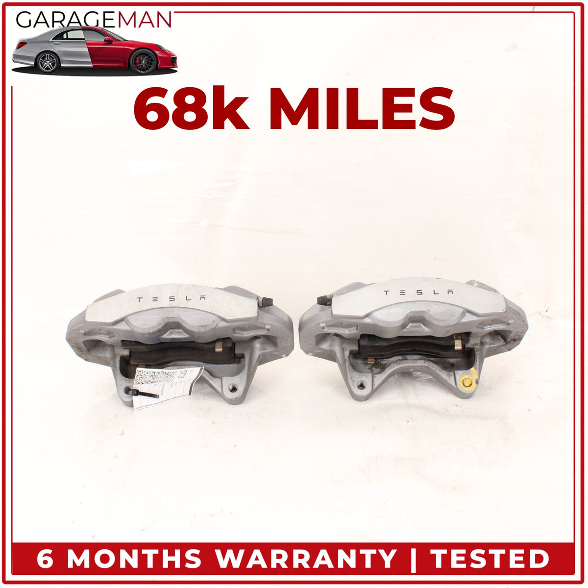 2017-2023 Tesla Model 3 Front Left and Right Side Brake Caliper 104462200D OEM