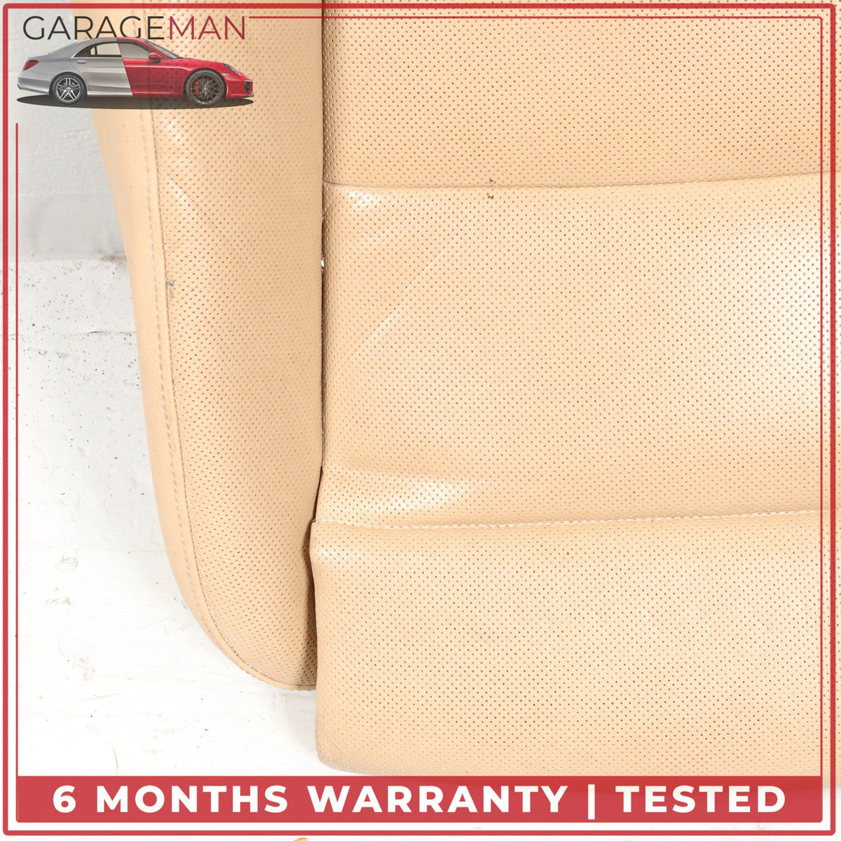 2010-2016 Porsche Panamera 970 Front Right Lower Bottom Seat Cushion Beige OEM