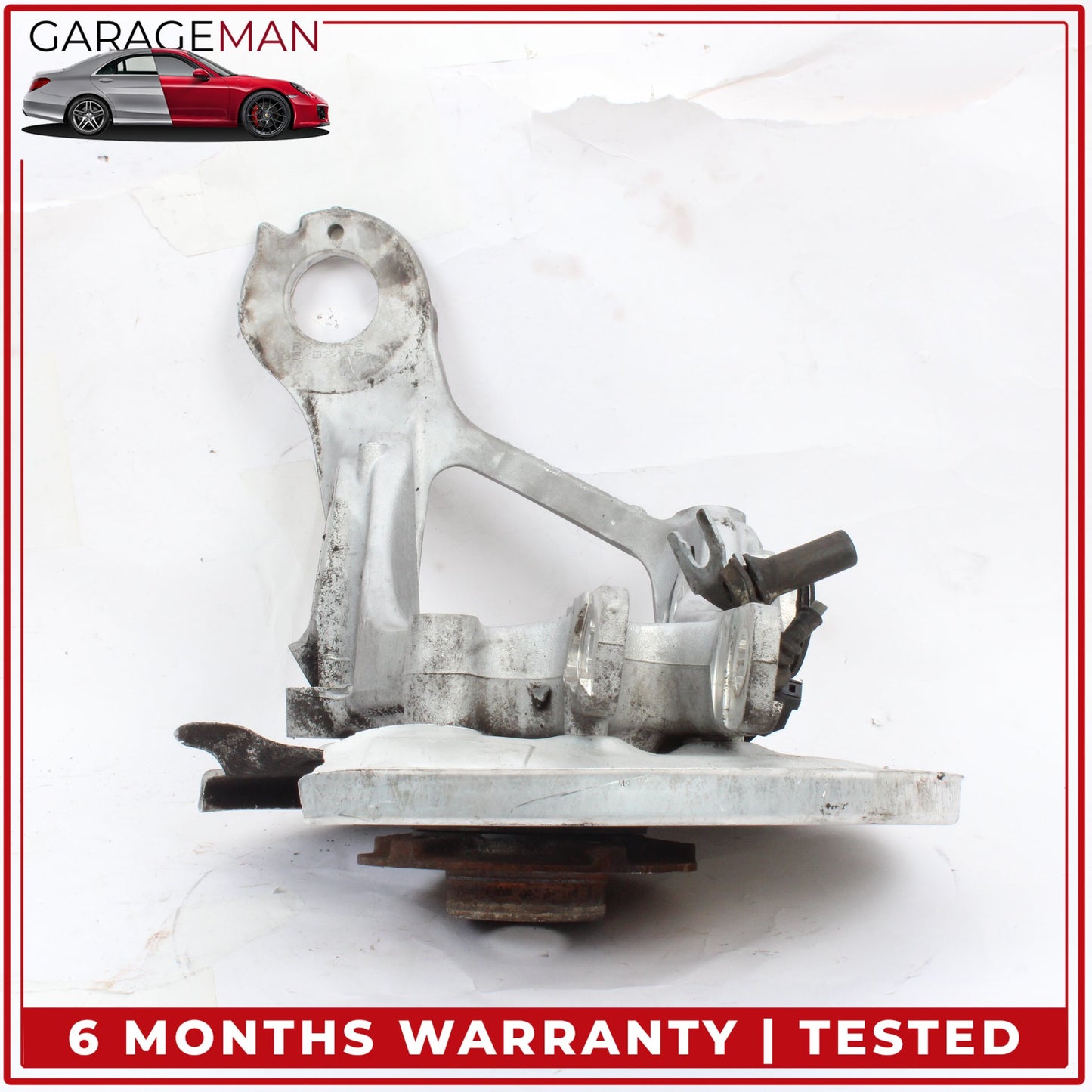 2012-2018 Audi A7 Rear Left Driver Side Spindle Knuckle Wheel Hub 8R0505435C OEM