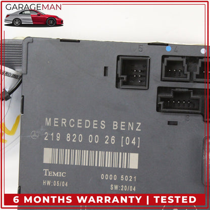 2006-2011 Mercedes W219 CLS500 Front Left Side Door Control Module Unit OEM