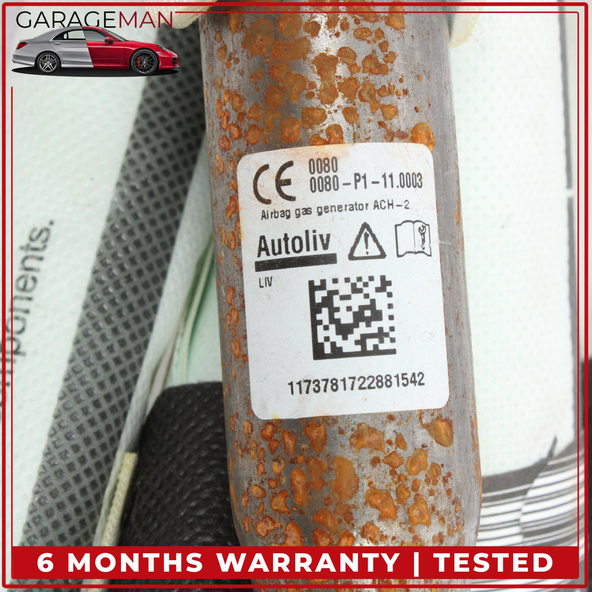 2015-2020 Mercedes X156 GLA250 Left Side Upper Roof Curtain Air Bag Airbag OEM