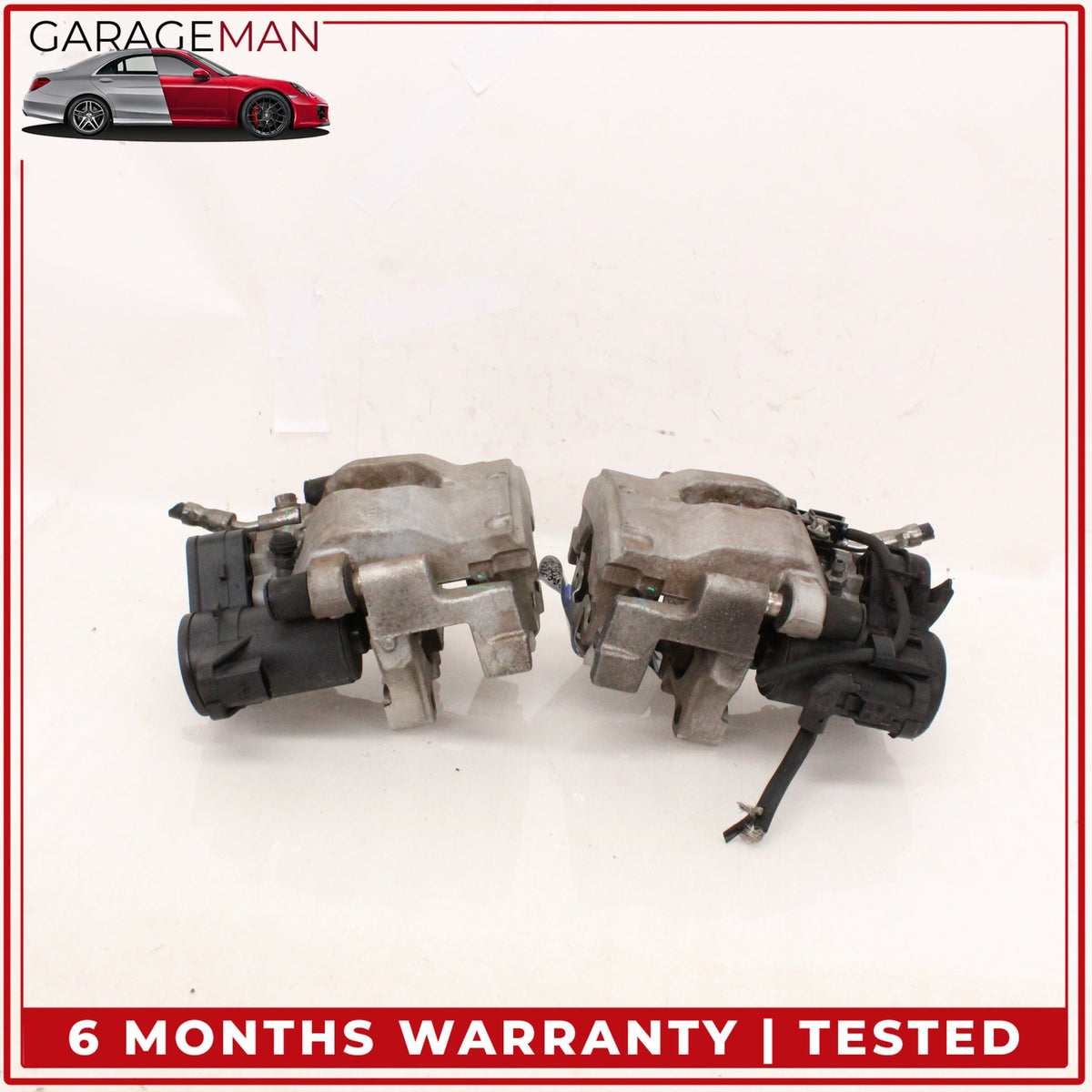 2015-2023 Mercedes W205 C300 Rear Brake Caliper Calipers w/ Actuator Set OEM
