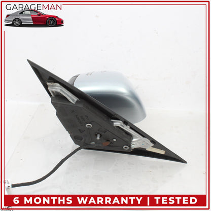 2012-2014 Mercedes W204 C250 Right Door Rear View Mirror Silver Metallic OEM