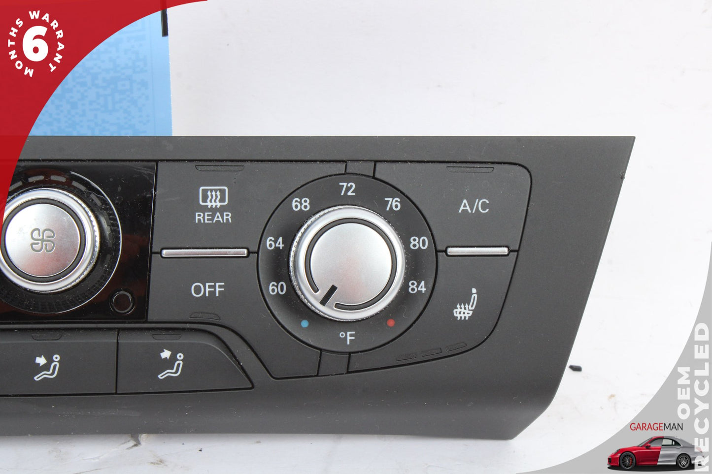 2012-2018 Audi A6 A7 Front AC A/C Climate Control Switch Panel 4G0820043AE OEM