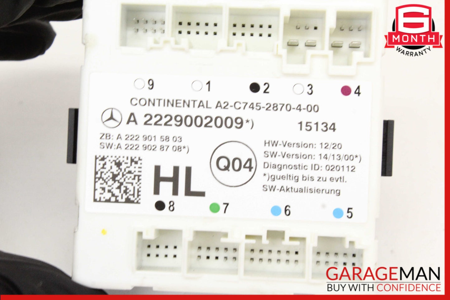 2015-2023 Mercedes-Benz C300 W205 Rear Left Door Control Module OEM