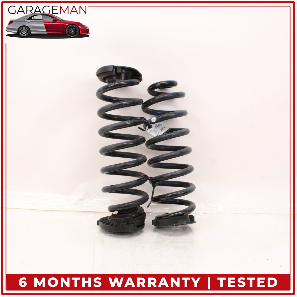 2016-2023 Mercedes X253 GLC300 SUV Rear Left and Right Side Coil Spring Set OEM