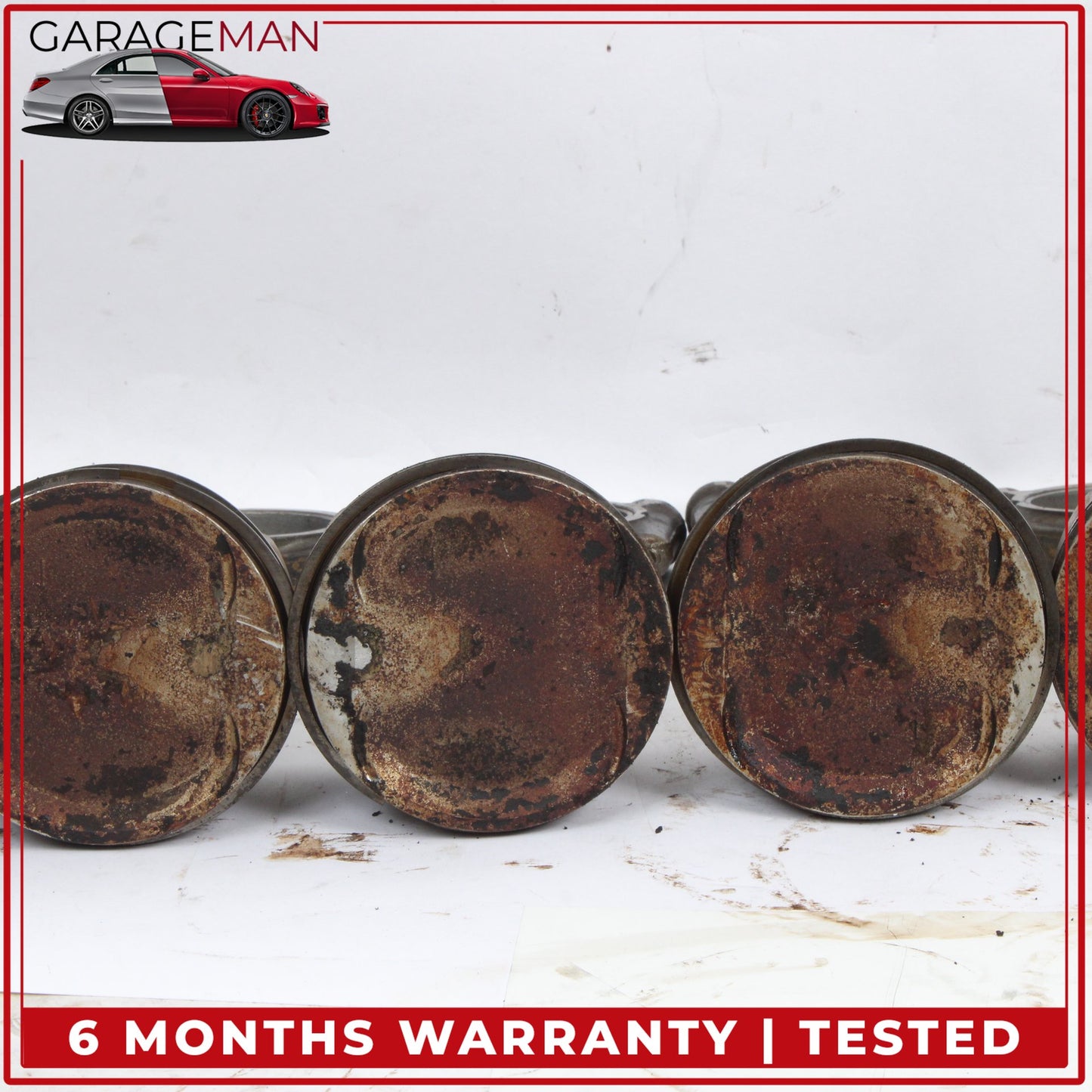1998-2006 Mercedes W220 S430 Engine Motor Piston Connecting Rod Set of 8 OEM