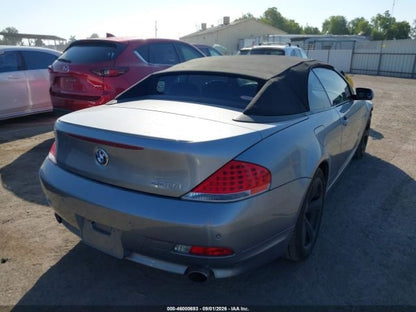 Parting Out- 2007 BMW 650i E64- __PENDING_CLAIM__
