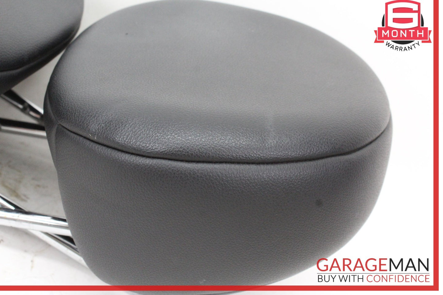 2007-2013 Mini Cooper Front Left and Front Right Side Seat Head Rest Black OEM