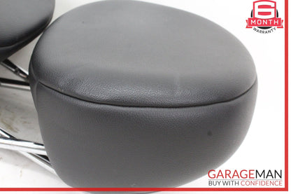 2007-2013 Mini Cooper Front Left and Front Right Side Seat Head Rest Black OEM