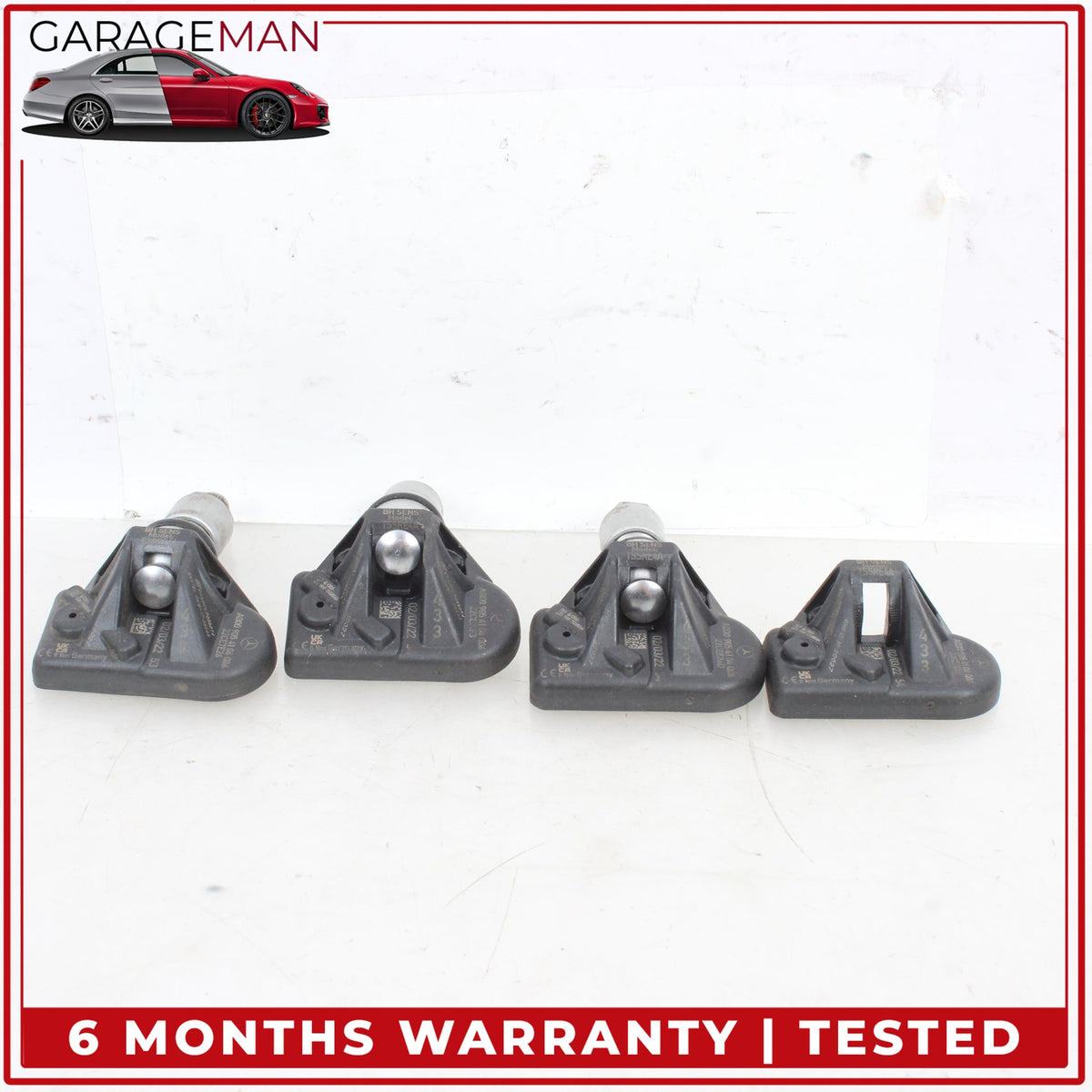 2019-2022 Mercedes W177 A220 TPMS Tire Pressure Monitor Sensor Set of 4 OEM