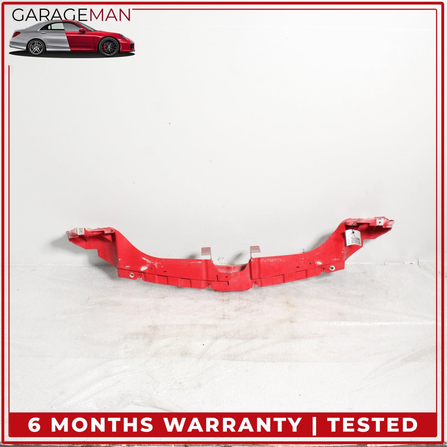 2002-2005 Ford Thunderbird Front Header Headlight Panel Bracket Red OEM