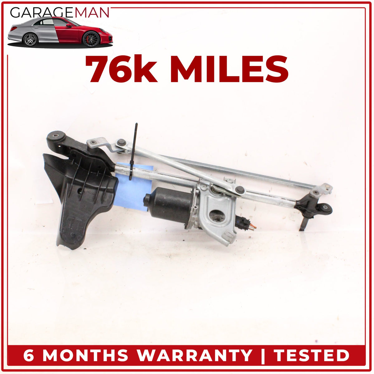 2014-2021 BMW 230i F22 Coupe Front Windshield Wiper Linkage w/ Motor 7267503 OEM