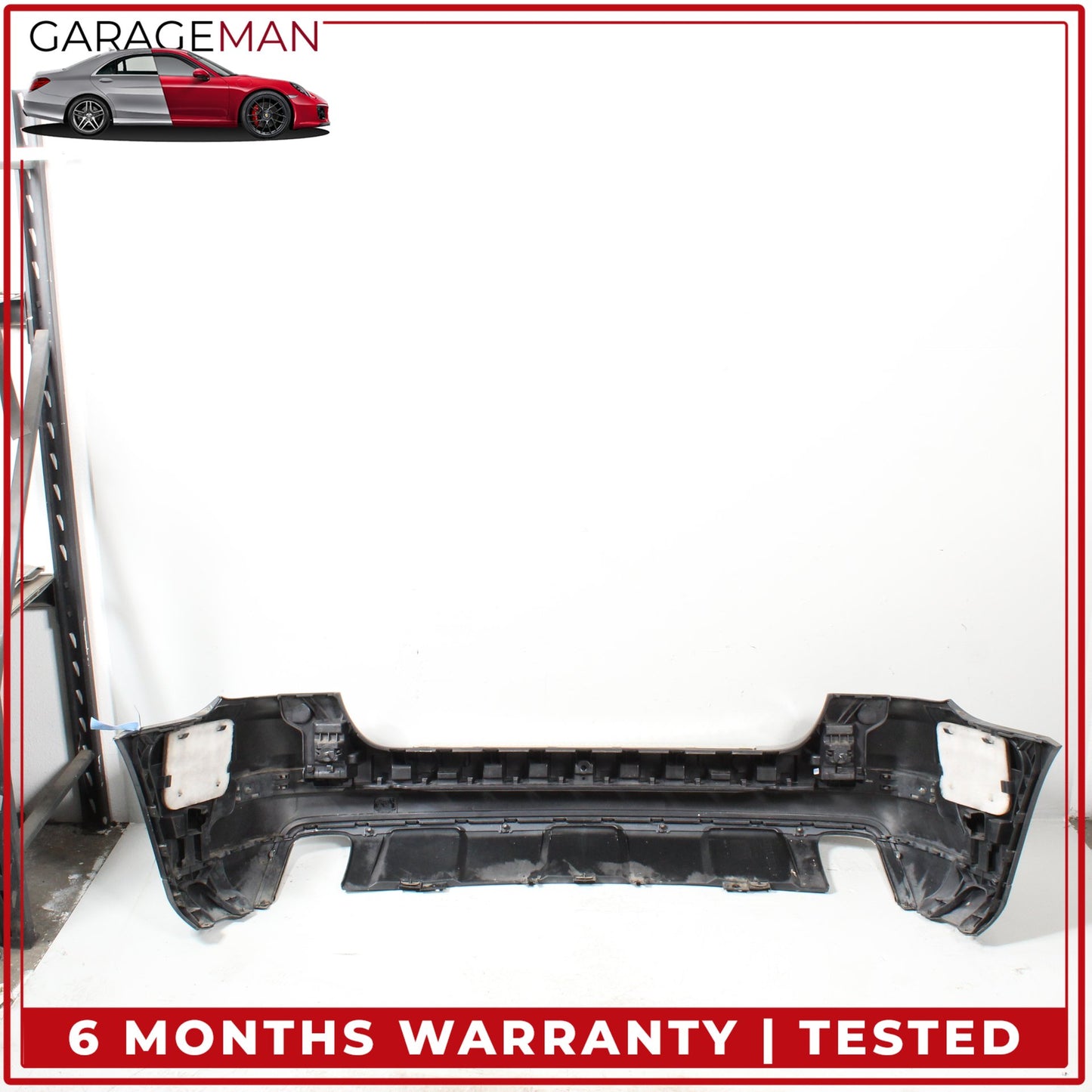 2009-2011 Mercedes W164 ML350 ML550 Base Rear Bumper Cover Assembly Gray OEM