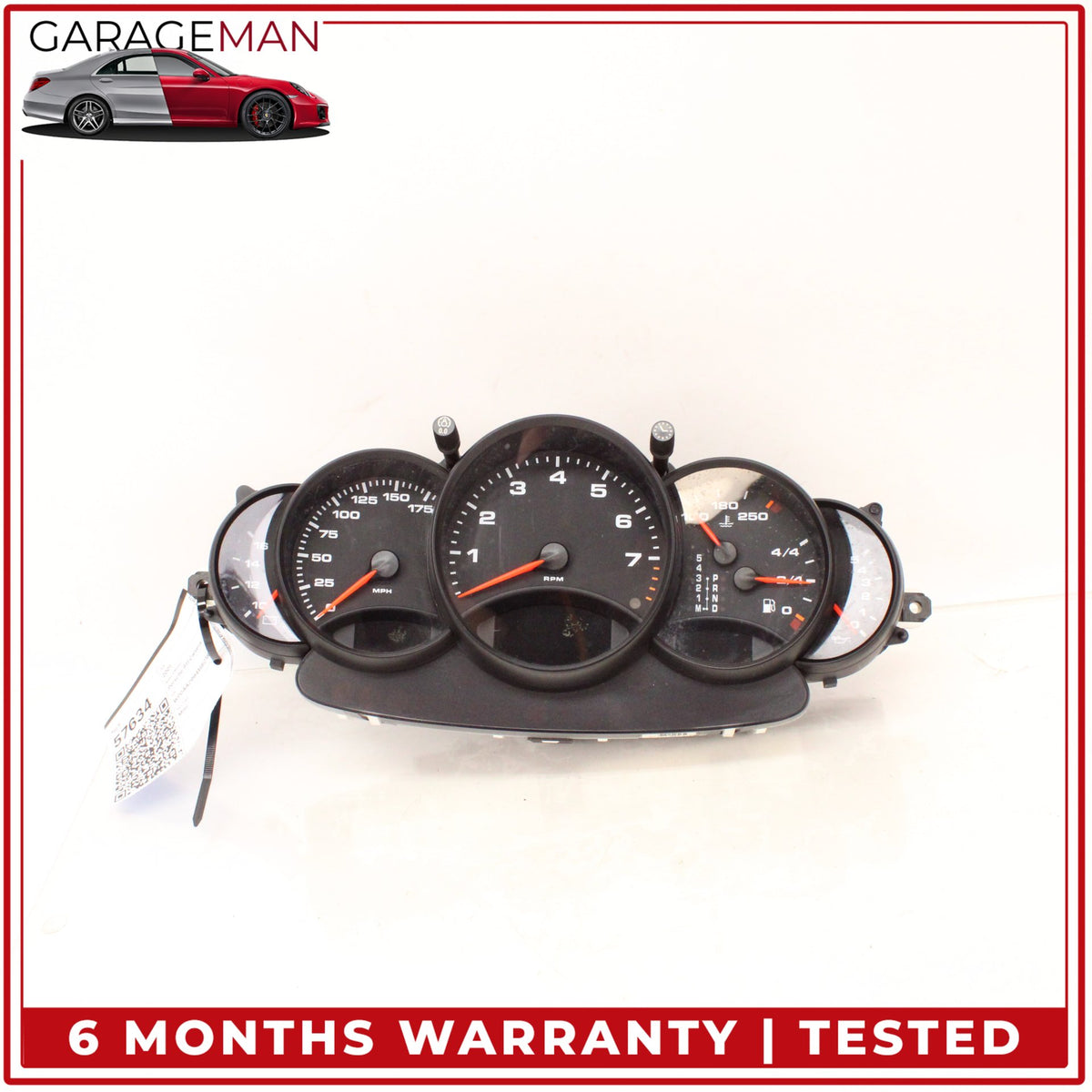 2000-2001 Porsche 911 Carrera 996 Speedometer Instrument Cluster 99664110402 OEM