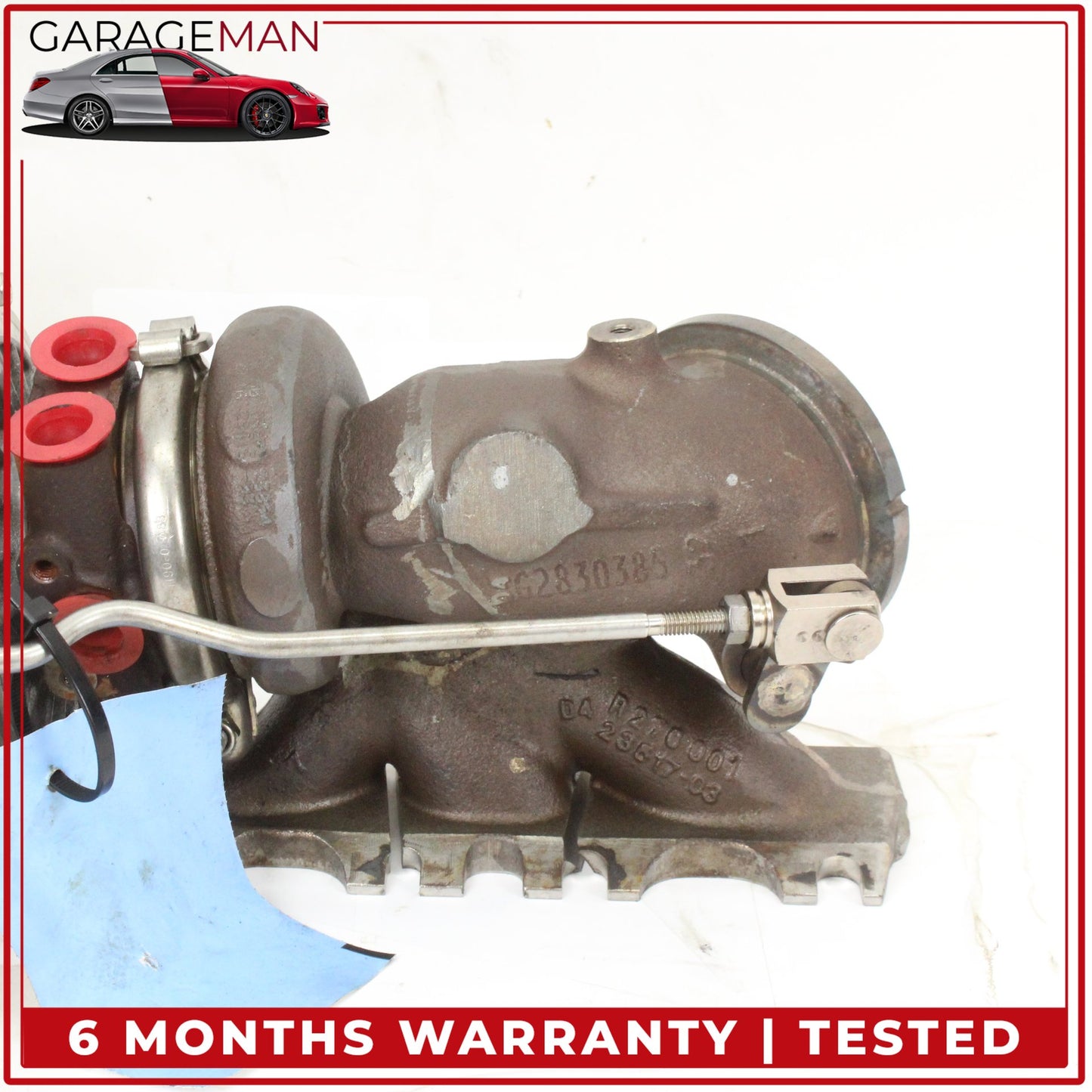2017-2020 Mercedes W213 E400 M276 Right Turbocharger Turbo Charger Manifold OEM