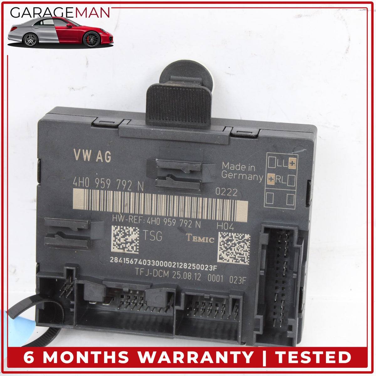 2010-2016 Porsche Panamera 970 Front Right Side Door Control Module Unit OEM