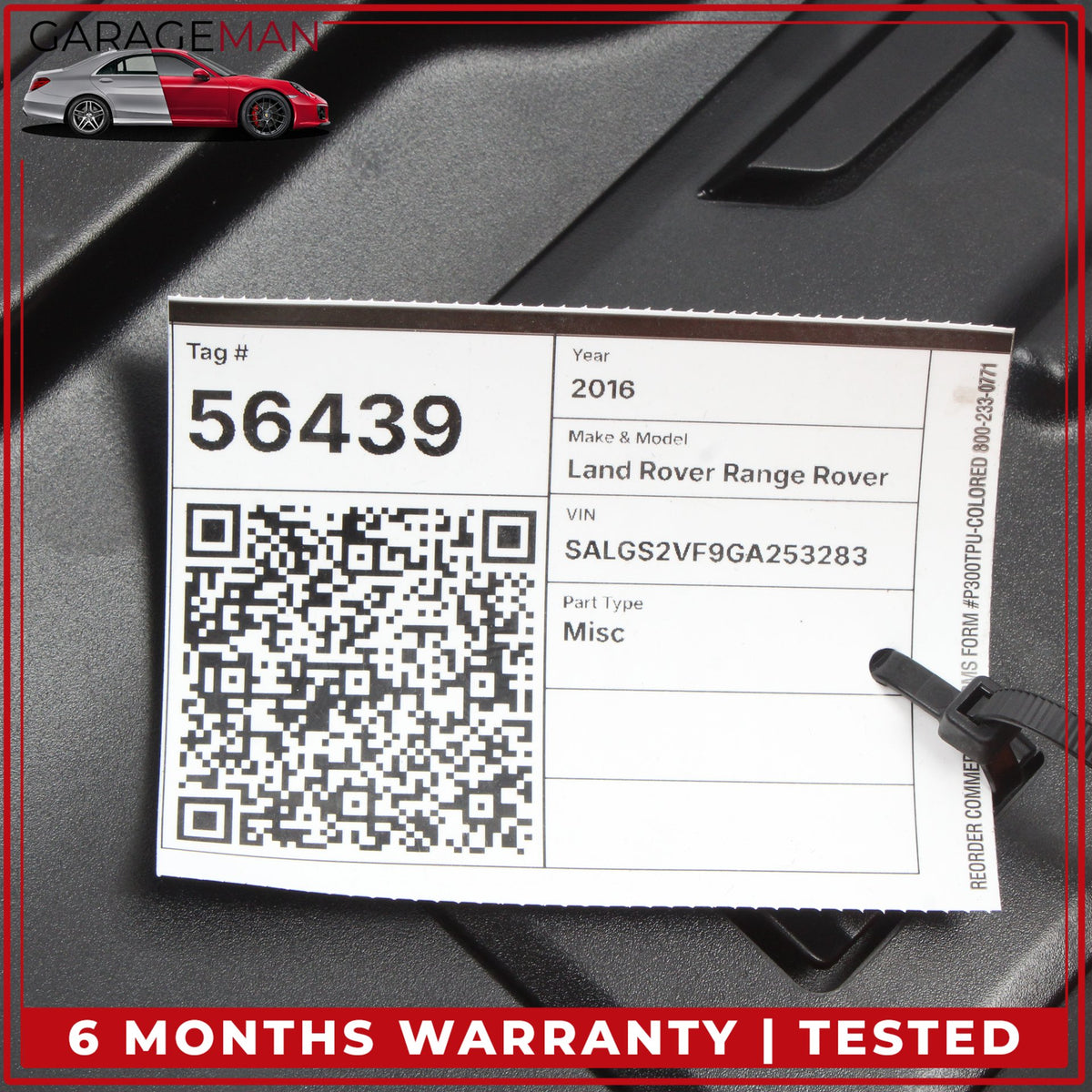 2013-2022 LR Range Rover L405 Front Center Armrest Lid Cover CPLAK14181AD OEM