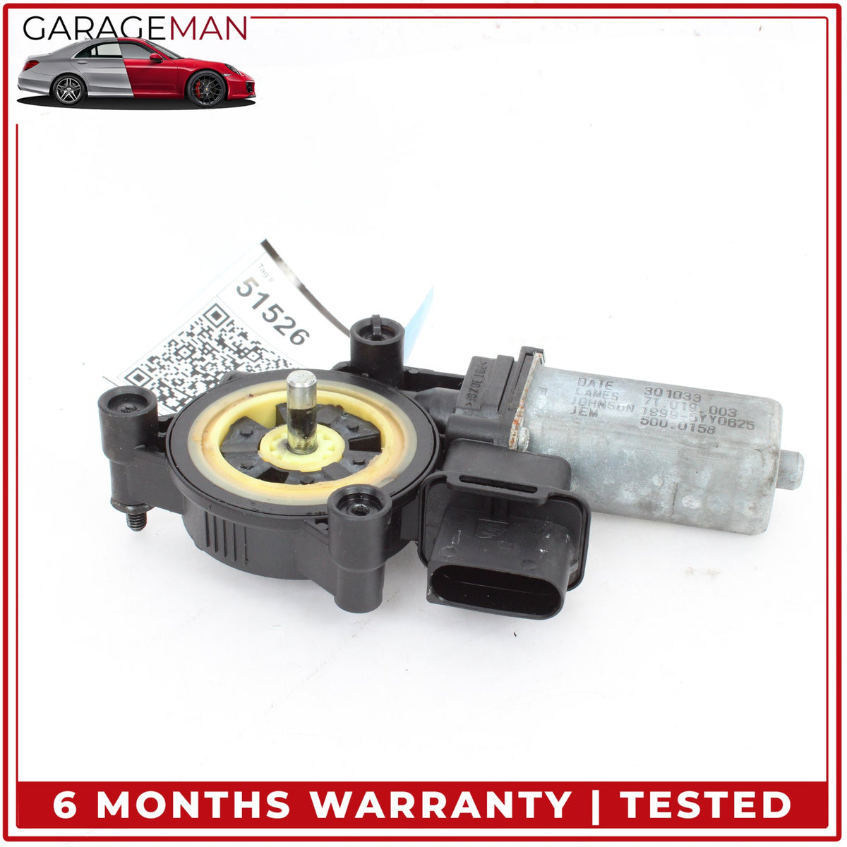 2012-2018 BMW 328i F30 Front Right Side Window Regulator Motor 7406634 OEM