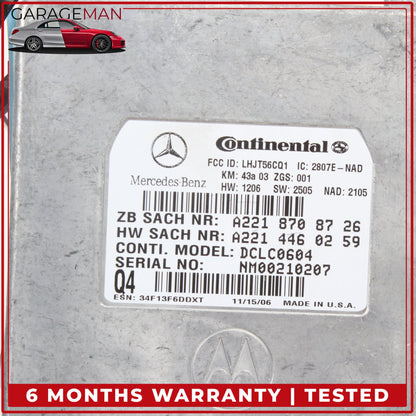 2007-2014 Mercedes R171 SLK280 Voice Communication Control Module 2218708726 OEM