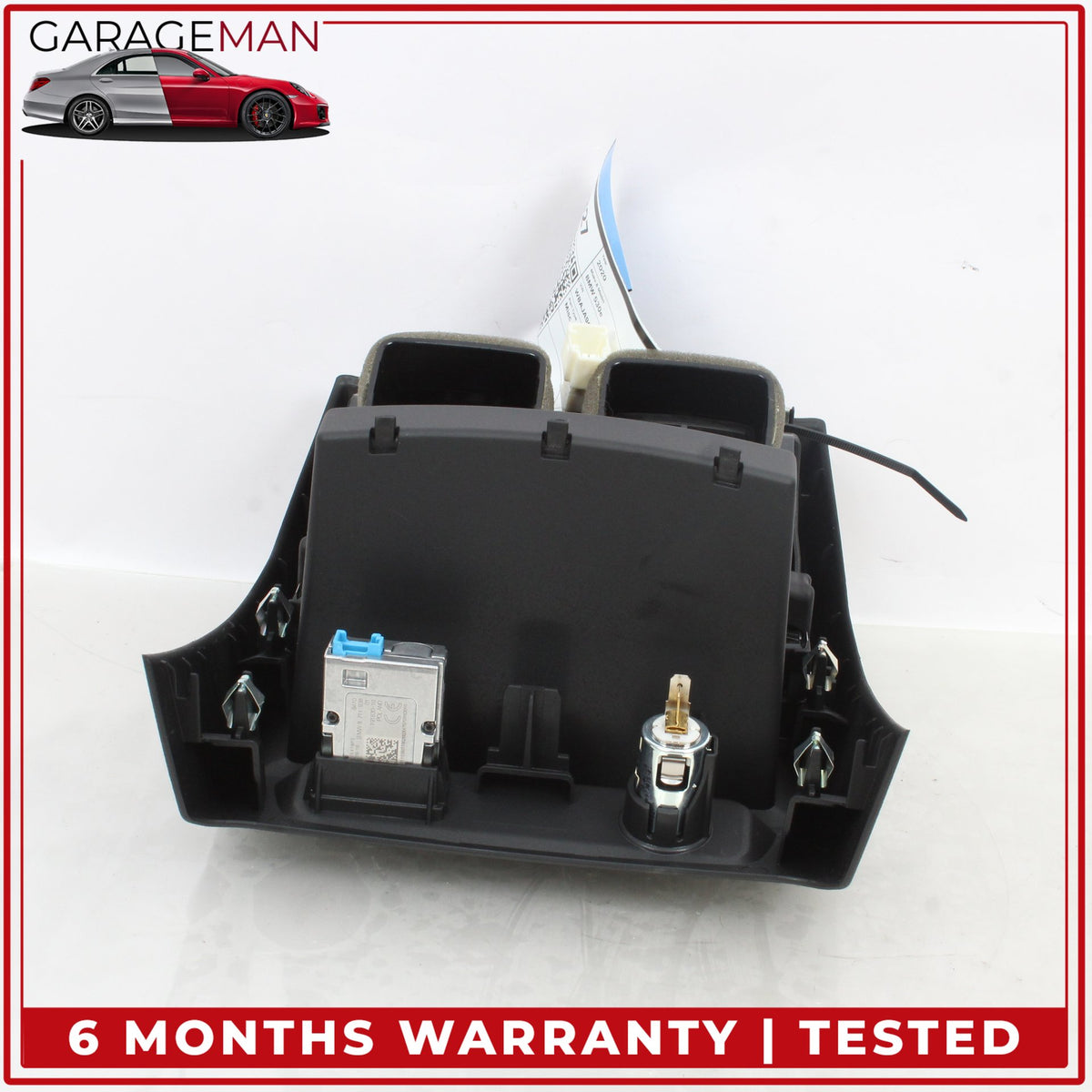2017-2023 BMW 530e G30 Rear Center Console A/C Air Vent w/ Dual USB Port OEM