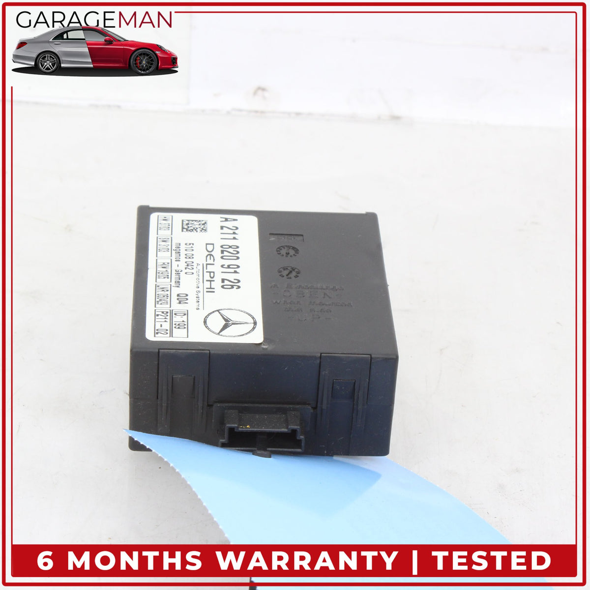 2000-2012 Mercedes R230 SL500 Anti Theft Alarm Control Module 2118209126 OEM