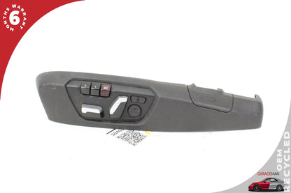 2012-2020 BMW 430i F36 Front Left Side Seat Adjustment Switch w/ Trim 7243555