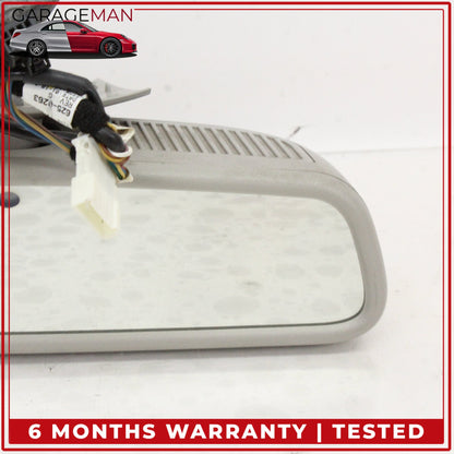 2006-2011 Mercedes W219 CLS550 Front Upper Windshield Rear View Mirror Gray OEM