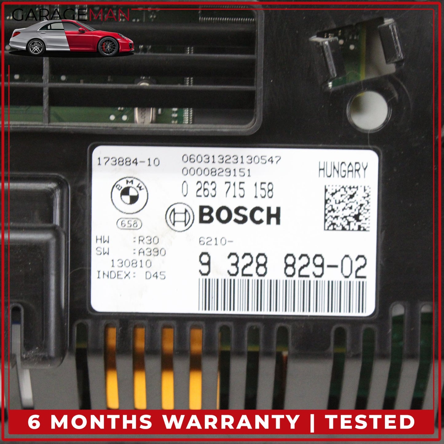 2014-2019 BMW X5 X6 F15 Speedometer Instrument Cluster Gauge Bosch 9328829 OEM