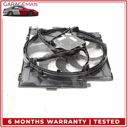 2014-2018 BMW 328d Engine Radiator Cooling Fan Motor Assembly 7640512