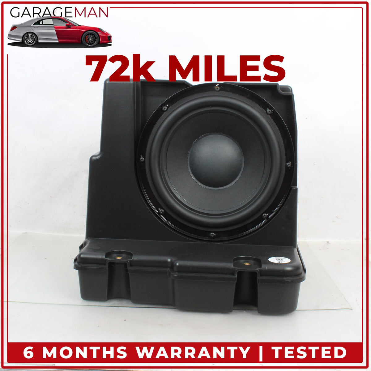 2010-2016 Porsche Panamera 970 Rear Burmester Subwoofer Speaker w/ Amplifier OEM